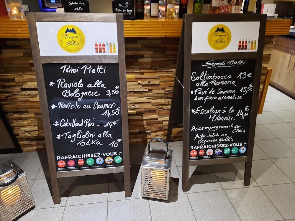Restaurant Les Terrasses du Bohrie - Menu Image 1